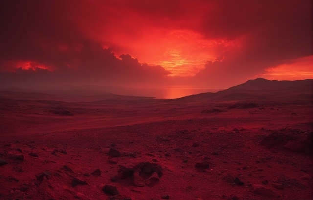 Crimson Sunset